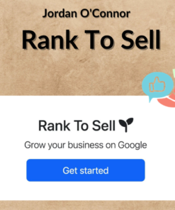 Jordan O'Connor - Rank To Sell