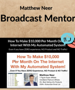 Matthew Neer – Broadcast Mentor