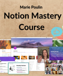Marie Poulin – Notion Mastery Course