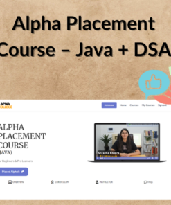Alpha Placement Course – Java + DSA