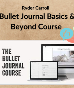 Ryder Carroll – Bullet Journal Basics & Beyond Course