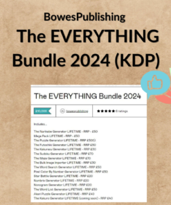 BowesPublishing – The EVERYTHING Bundle 2024 (KDP)
