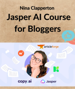 Nina Clapperton – Jasper AI Course for Bloggers