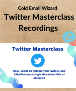 Cold Email Wizard – Twitter Masterclass Recordings
