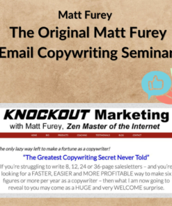 Matt Furey – The Original Matt Furey Email Copywriting Seminar