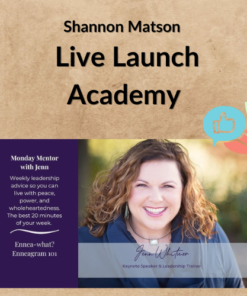 Shannon Matson - Live Launch Academy