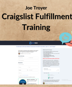 Joe Troyer – Craigslist Fulfillment Training
