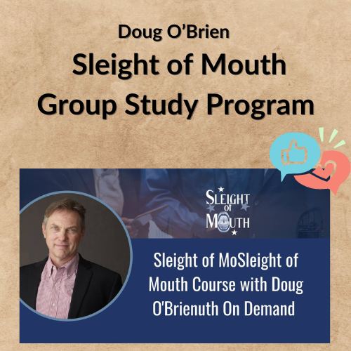 Nội dung đoạn văn bản của bạn (5) Doug O’Brien – Sleight of Mouth Group Study Program