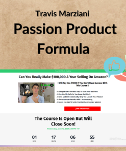 Travis Marziani – Passion Product Formula