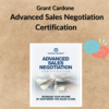 Grant Cardone – Advanced Sales Negotiation Certification