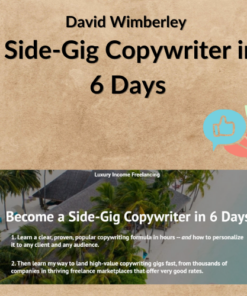 David Wimberley – Side-Gig Copywriter in 6 Days