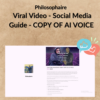 Philosophaire - Viral Video - Social Media Guide - COPY OF AI VOICE