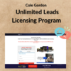 Cole Gordon - Unlimited Leads Licensing Program