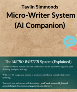 Taylin Simmonds – Micro-Writer System (AI Companion)