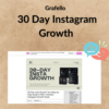 Grafello - 30 Day Instagram Growth