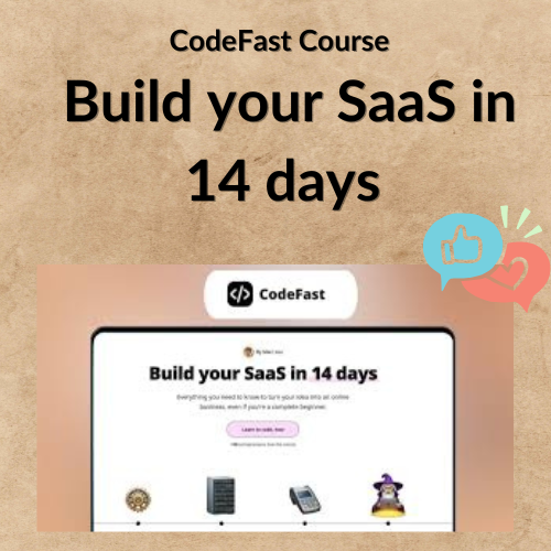 Nội dung đoạn văn bản của bạn (1) CodeFast Course - Build your SaaS in 14 days