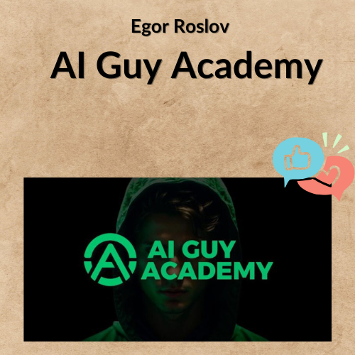 Nội dung đoạn văn bản của bạn (1) Egor Roslov - AI Guy Academy