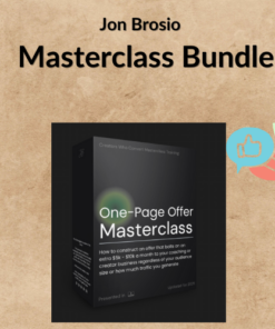 Jon Brosio - Masterclass Bundle