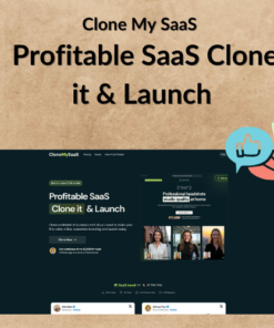 Clone My SaaS - Profitable SaaS Clone it & Launch
