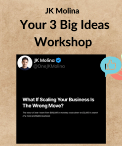 JK Molina - Your 3 Big Ideas Workshop