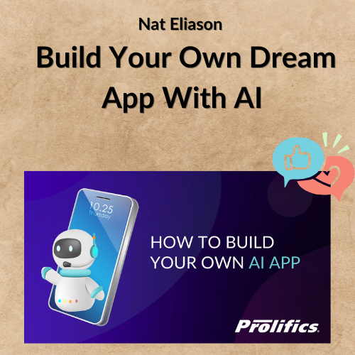 Nội dung đoạn văn bản của bạn Nat Eliason - Build Your Own Dream App With AI