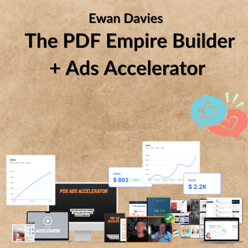 Nội dung đoạn văn bản của bạn Ewan Davies - The PDF Empire Builder + Ads Accelerator