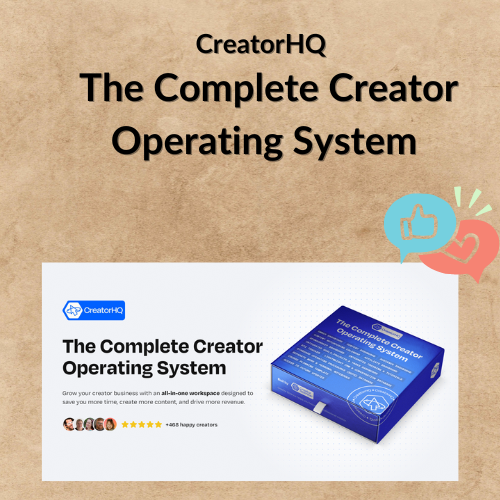 Nội dung đoạn văn bản của bạn (3) CreatorHQ – The Complete Creator Operating System