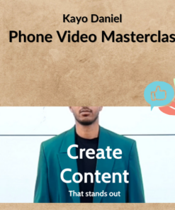 Kayo Daniel – Phone Video Masterclass