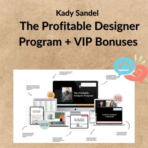 Nội dung đoạn văn bản của bạn (2) Kady Sandel – The Profitable Designer Program + VIP Bonuses
