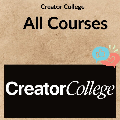 Nội dung đoạn văn bản của bạn (3) Creator College – All Courses
