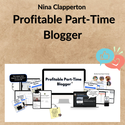 Nina Clapperton – Profitable Part-Time Blogger Nina Clapperton – Profitable Part-Time Blogger
