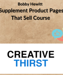 Bobby Hewitt – Supplement Product Pages That Sell Course