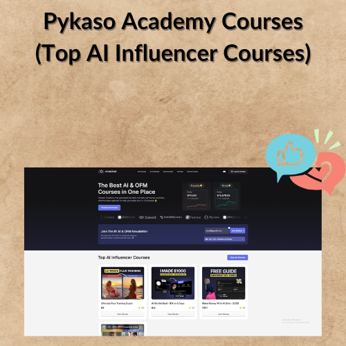 Pykaso Academy Courses (Top AI Influencer Courses) Pykaso Academy Courses (Top AI Influencer Courses)