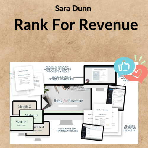 Sara Dunn – Rank For Revenue Sara Dunn – Rank For Revenue