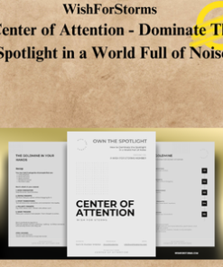 WishForStorms - Center of Attention - Dominate The Spotlight in a World Full of Noise