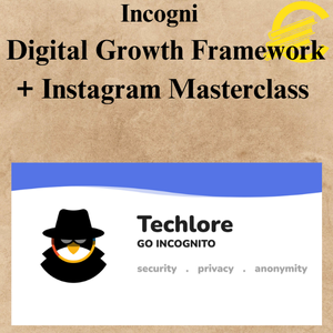 Incogni – Digital Growth Framework + Instagram Masterclass Incogni – Digital Growth Framework + Instagram Masterclass