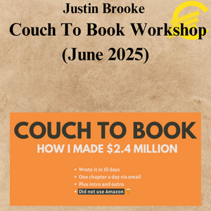 Justin Brooke – Couch To Book Workshop (June 2025) Justin Brooke – Couch To Book Workshop (June 2025)