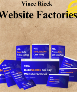 Vince Rieck - Website Factories [Upsells + OTO Factory Launch Kit 2025]