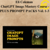 Eli Coleman - ChatGPT Image Mastery Course - PLUS PROMPT PACKS Vol. 1-3