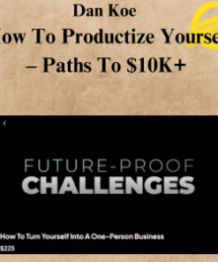 Dan Koe - How To Productize Yourself – Paths To $10K+