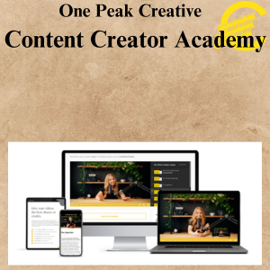 One Peak Creative - Content Creator Academy One Peak Creative - Content Creator Academy