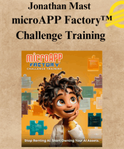 Jonathan Mast - microAPP Factory™ Challenge Training
