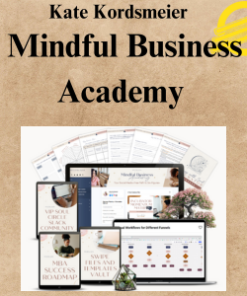 Kate Kordsmeier - Mindful Business Academy