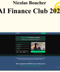 Nicolas Boucher - AI Finance Club 2025