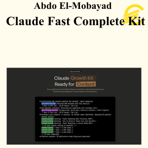 Abdo El-Mobayad - Claude Fast Complete Kit