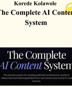 Korede Kolawole - The Complete AI Content System
