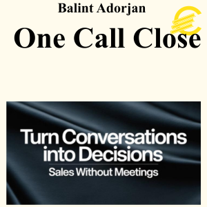 Balint Adorjan - One Call Close