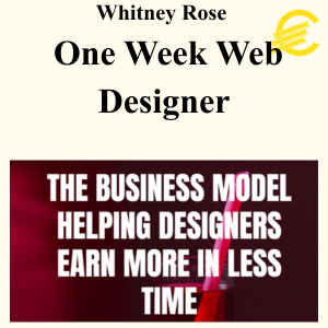 Whitney Rose - One Week Web Designer