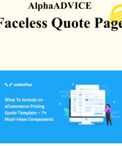 AlphaADVICE - Faceless Quote Pages