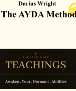 Darius Wright - The AYDA Method
